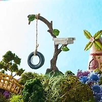 Mini Lookout Tree with Tire Swing by Make Market®