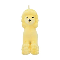5.25" Flocked Poodle Plastic Ornament by Ashland
