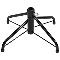 4ft. Pre-Lit Black Noble Spruce Artificial Halloween Tree, Orange Lights