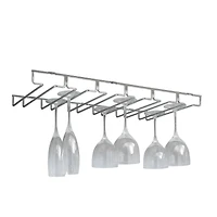 Organize It All Chrome Stemware Rack