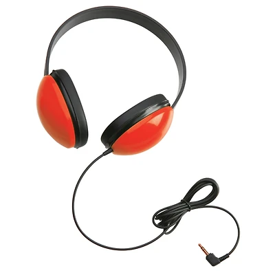 Califone Listening First™ Red Stereo Headphones