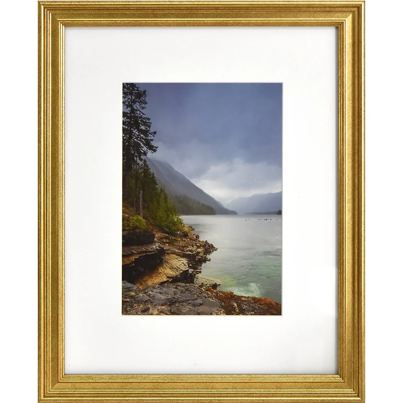 3 Pack Gallery™ Gold Frame with Mat by Studio Décor