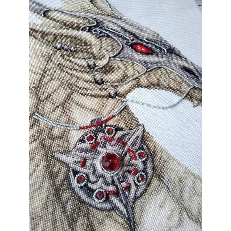 Charivna Mit Cross Stitch Kit Guardian Of Treasure