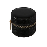 Ruby + Cash Black Circle Travel Jewelry Accessory Organizer