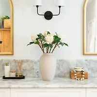 26in. Artificial King Protea Flower Stems - Set of 4