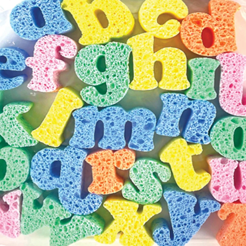 Captain Creative® Lower Case Alphabet Super Sponges Set
