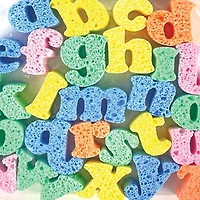 Captain Creative® Lower Case Alphabet Super Sponges Set