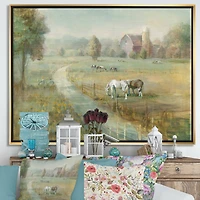Designart - Tranquil Country Field