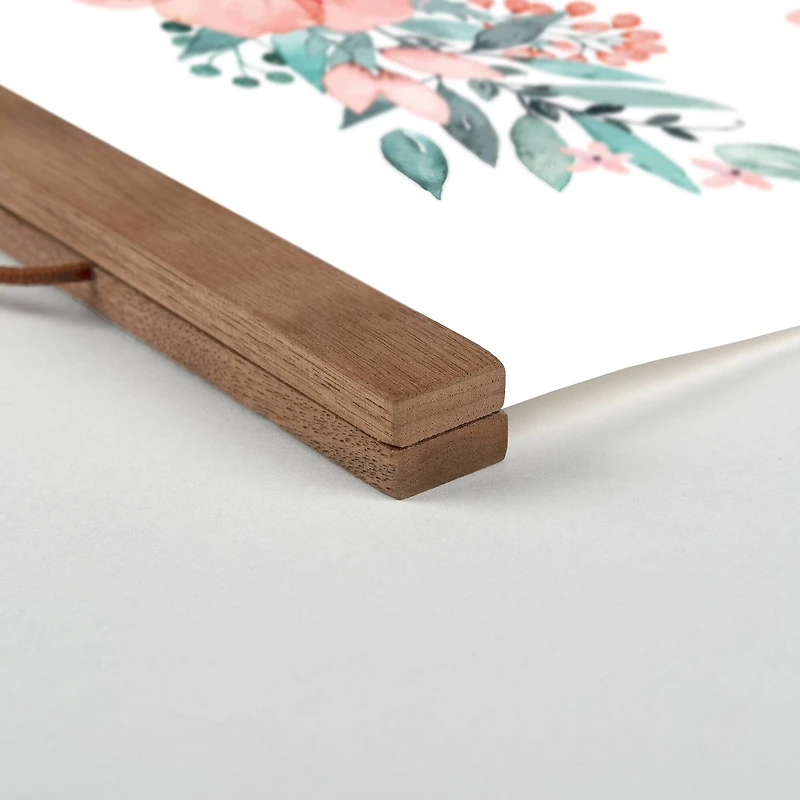 Mothers Are A Girl's Best Friend Teak Hanging Canvas