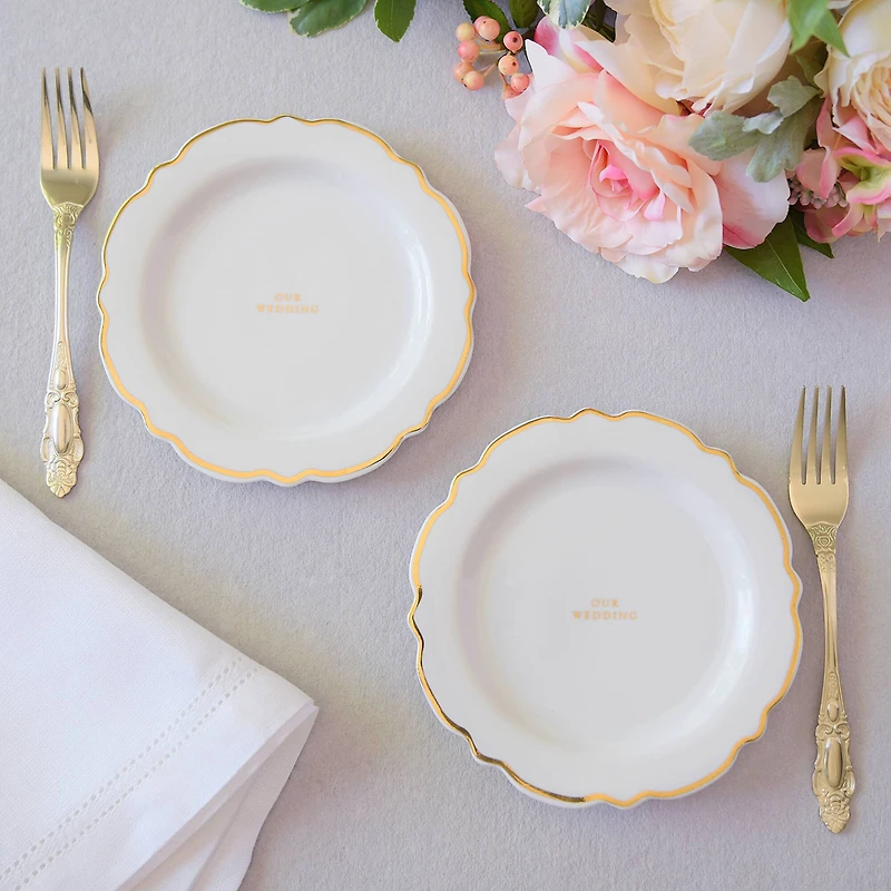 Cake Plate & Fork Set by Celebrate It™