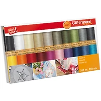Gütermann Basics Cotton 50 Thread Set, 20ct.
