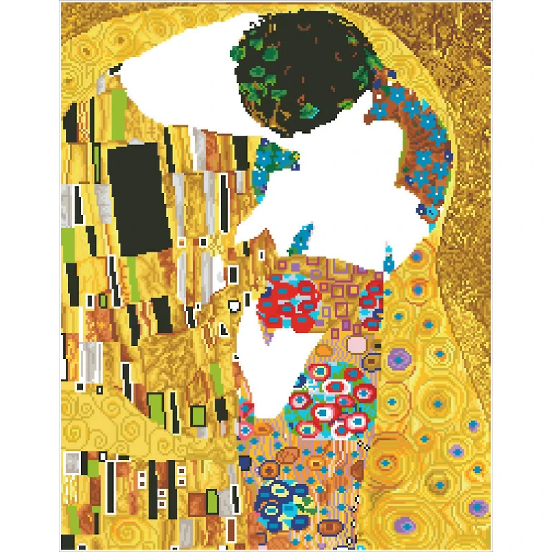 Diamond Dotz® Advanced The Kiss Klimt Diamond Painting Kit