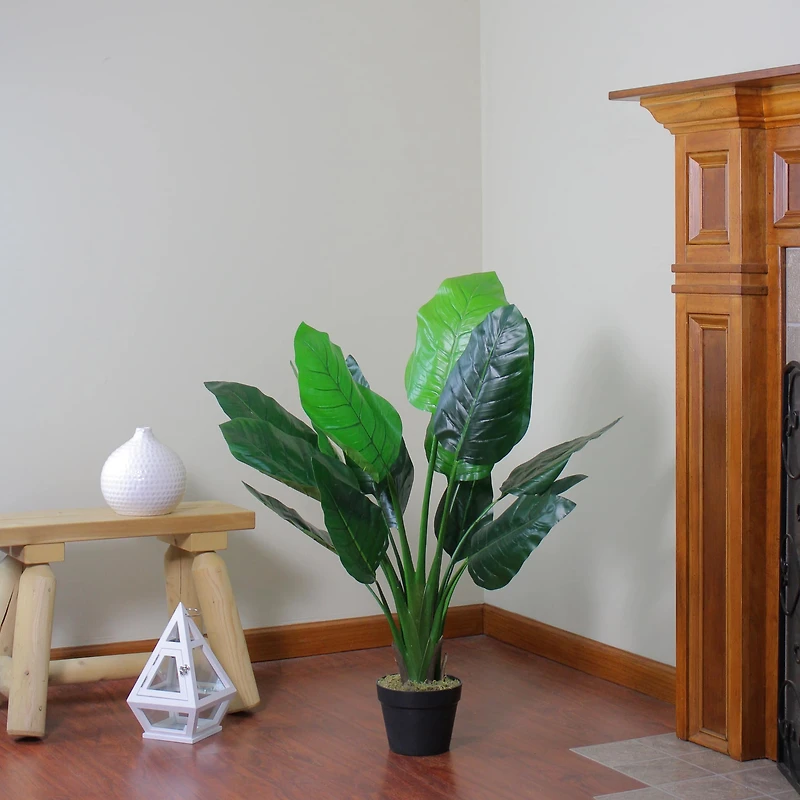 3.5ft. Potted Green Artificial Bird of Paradise Plant