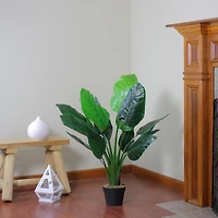 3.5ft. Potted Green Artificial Bird of Paradise Plant