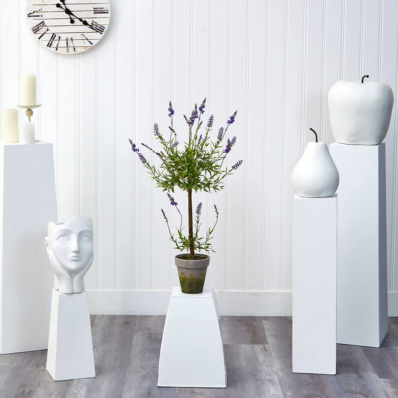 3ft. Potted Lavender Single Ball Topiary Tree