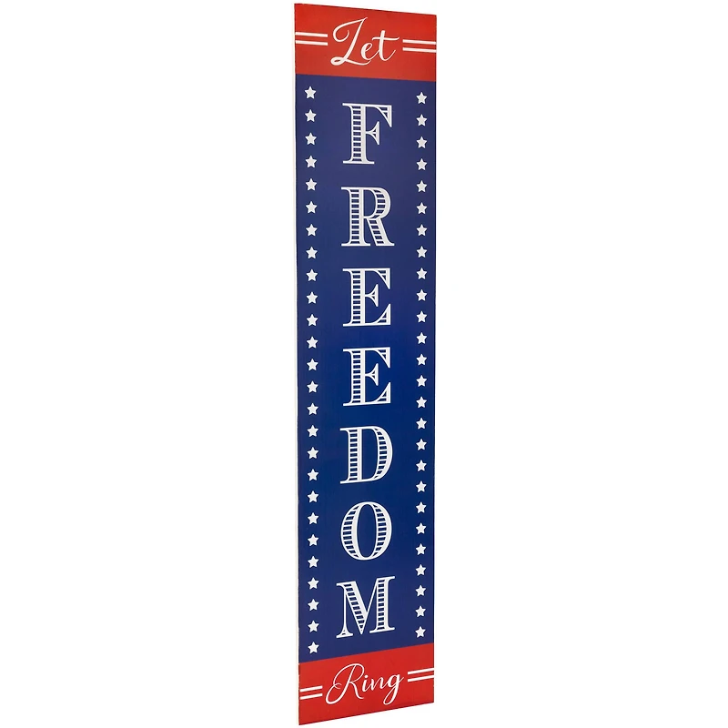 36" Let Freedom Ring Patriotic Wall Sign