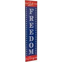 36" Let Freedom Ring Patriotic Wall Sign