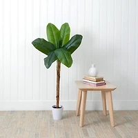 4ft. Artificial Banana Tree in Decorative Planter