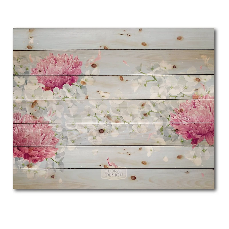Designart - Chrysanthemums and Apple Blossom