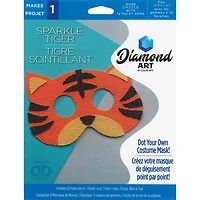 Diamond Art Tiger Costume Foam Mask Kit