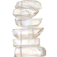 12 Pack: Crystal Stone Quartzite Beads, 30mm by Bead Landing™