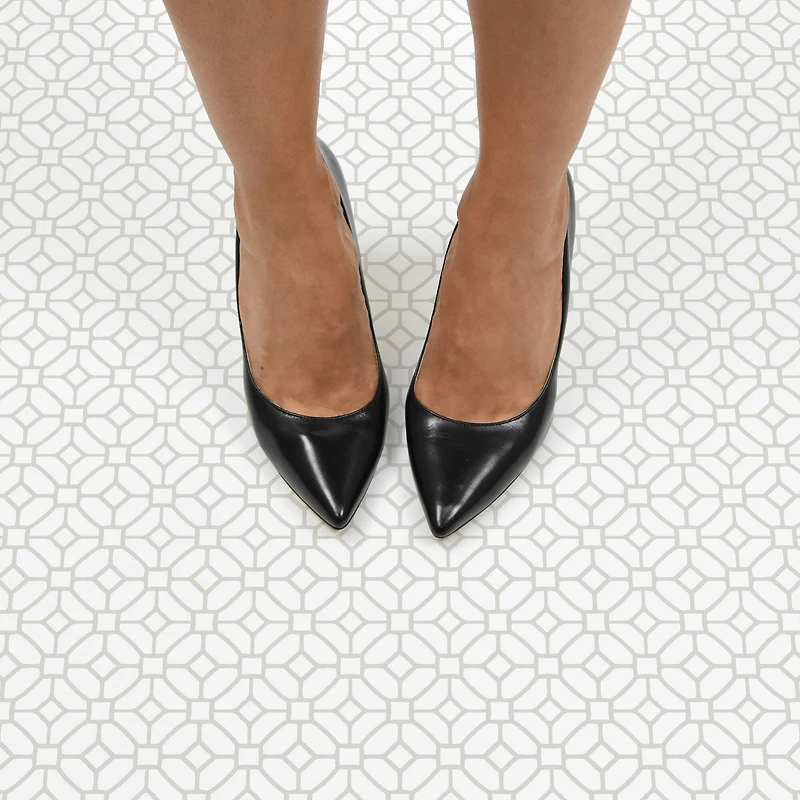 FloorPops Lattice Peel & Stick Floor Tiles