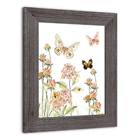 Butterfly Garden Western Framed Print