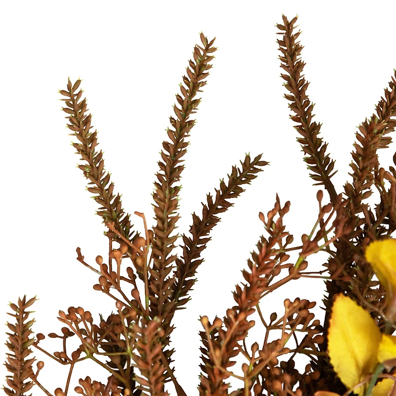 32" Brown Fall Grass Autumn Harvest Wreath