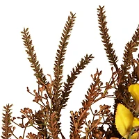 32" Brown Fall Grass Autumn Harvest Wreath