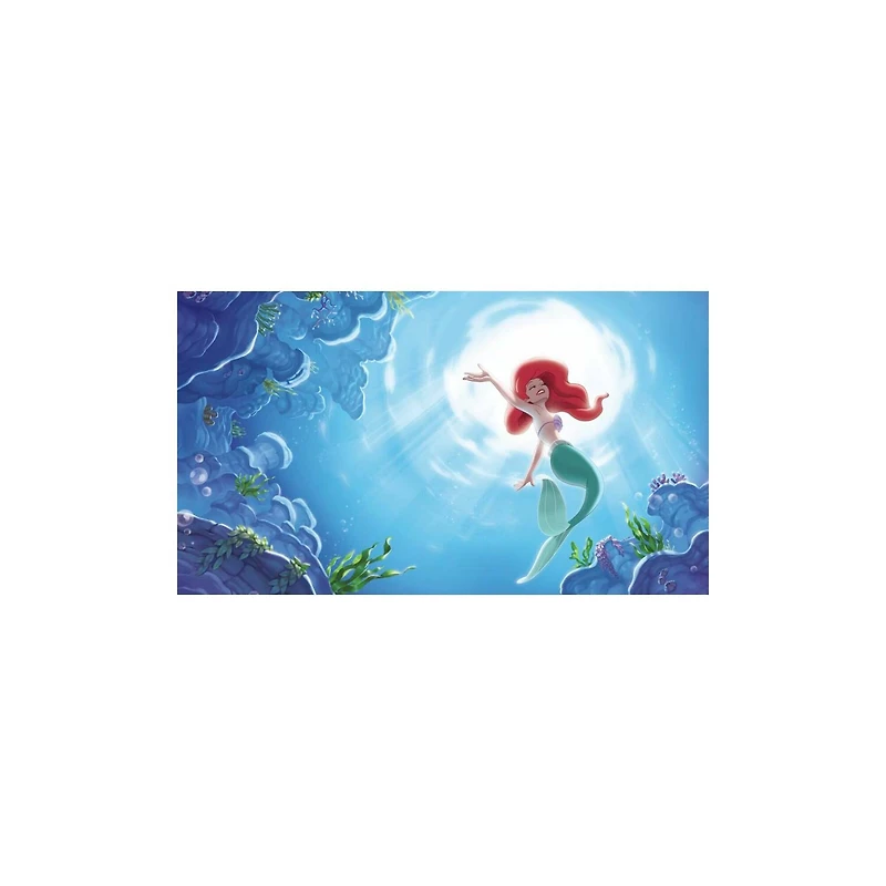 Disney® The Little Mermaid XL Chair Rail Prepasted Mural