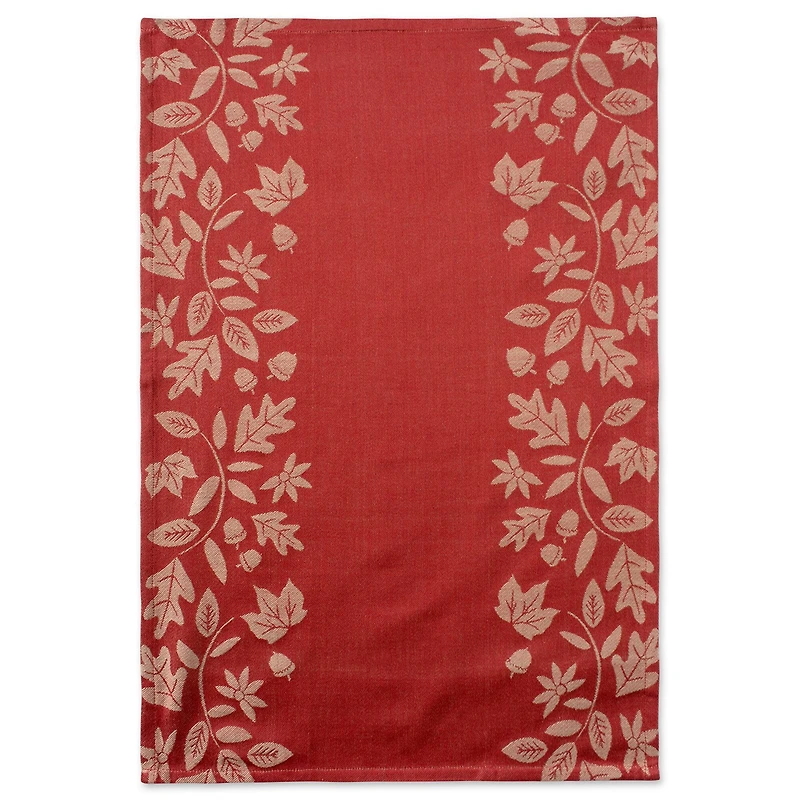 DII® Assorted Fall Harvest Vine Jacquard Dishtowel Set