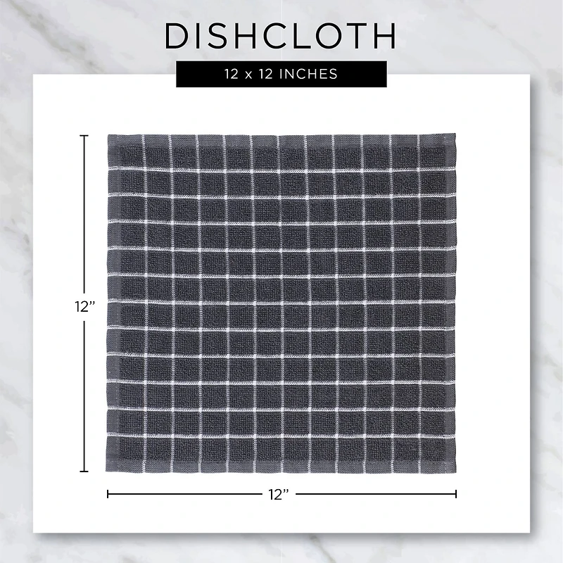 DII® Stone Mixed Pattern Dishcloths, 5ct.