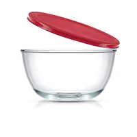 JoyJolt® Glass Mixing Bowls with Lids Set