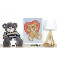 Diamond Dotz® Intermediate Relax-A-Bear Diamond Painting Kit
