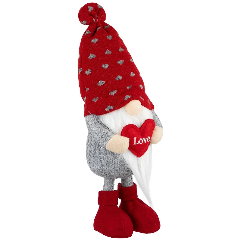 13.5" Plush Valentine's Day Love Gnome