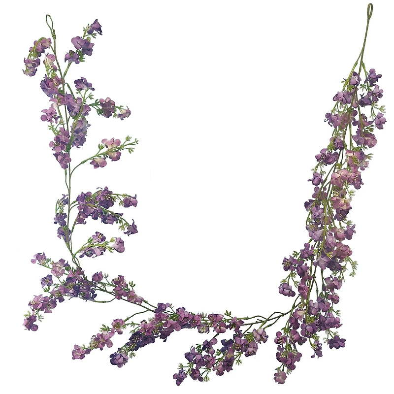 6ft. Purple Blossom Garland by Ashland®