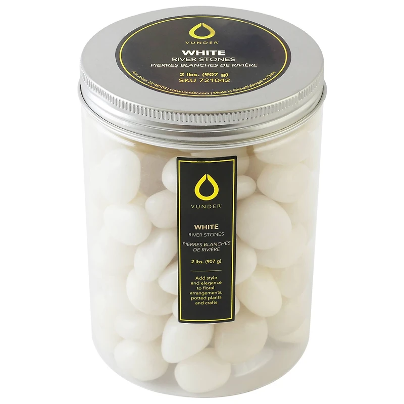 Vunder™ White River Stones