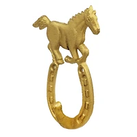 5.25" Gold Horse Metal Wall Hook by Ashland®