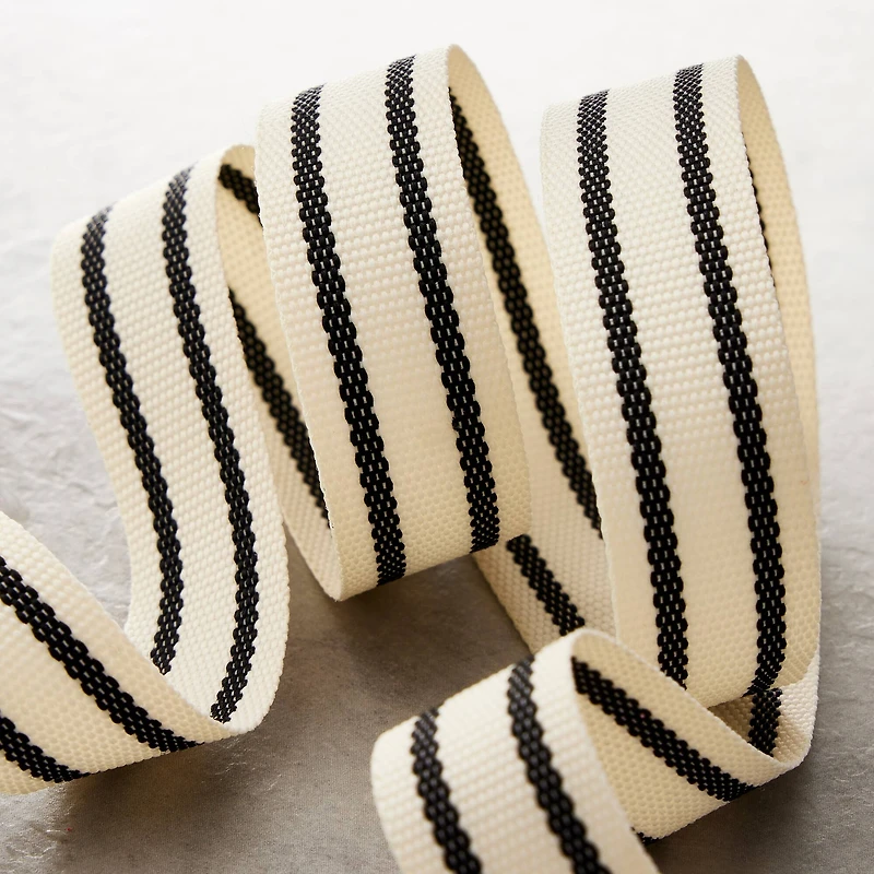 5/8" x 5yd. Ticking Striped Grosgrain Ribbon by Celebrate It