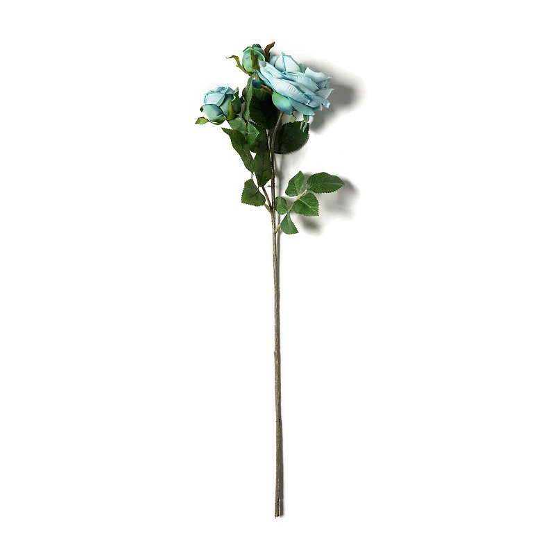 12 Pack: Teal English Rose Stem by Ashland®