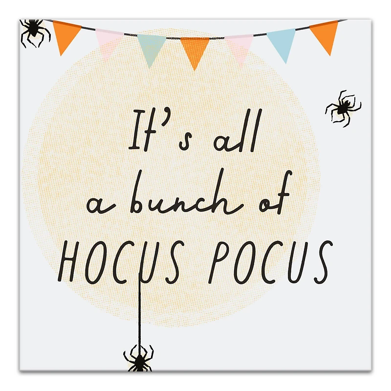 Bunch Of Hocus Pocus Canvas Wall Art