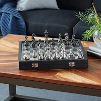 Black Traditional Chess Game Set