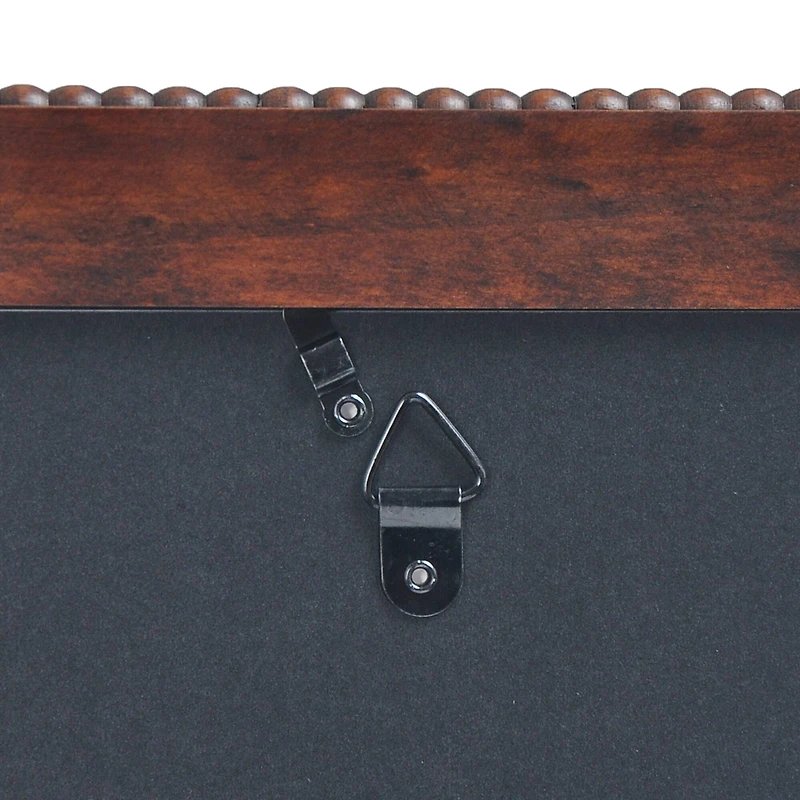 Home Brown with Beaded Edge Wood Wall Frame by Studio Décor®