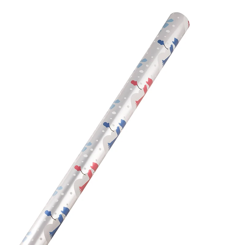 JAM Paper Chilly Snowmen Gift Wrap