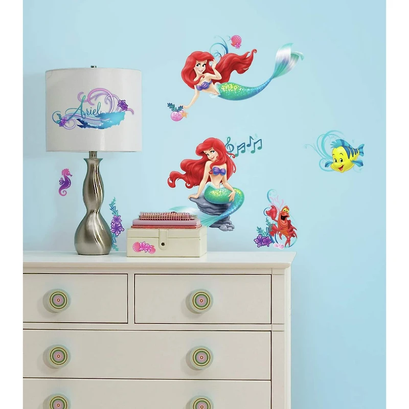 RoomMates The Little Mermaid Peel & Stick Wall Decals
