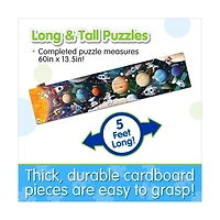 Long & Tall Puzzle - Solar System: 50+ Pcs