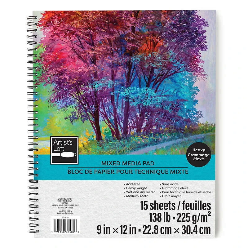 Heavy Weight Mixed Media Pad by Artist's Loft