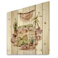 Designart - Indoor House Plants Urban Jungle IV