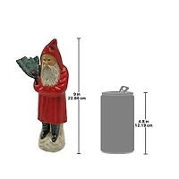 Design Toscano 9" Santa Antique Replica Still Action Coin Bank