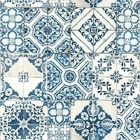 RoomMates Mediterranean Tile Peel & Stick Wallpaper